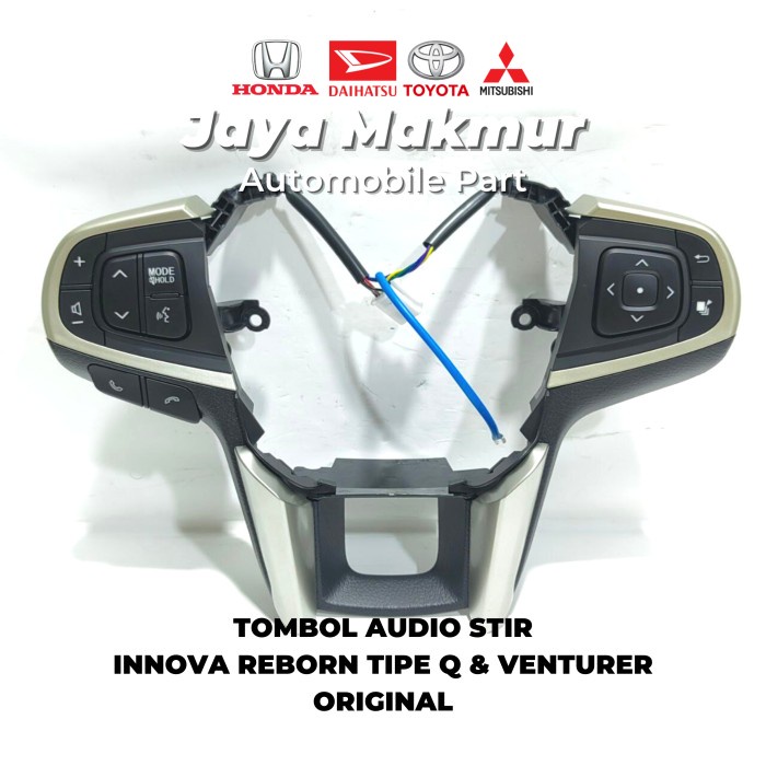 Tombol Audio Stir Steer Innova Reborn Tipe V Venturer Original