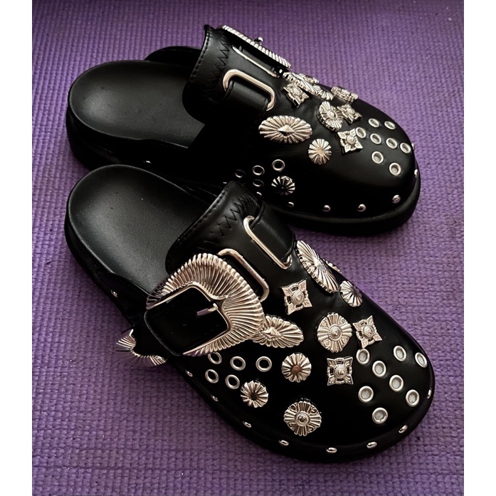 Sandal fashion | sandal Korea | buckle slip on
