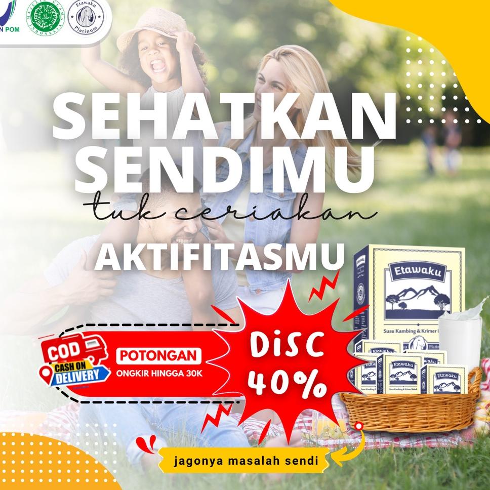 

(PROMO P9C69) ETAWAKU PLATINUM - SUSU KAMBING ETAWA Tinggi Kalsium untuk Tulang sendi ✷