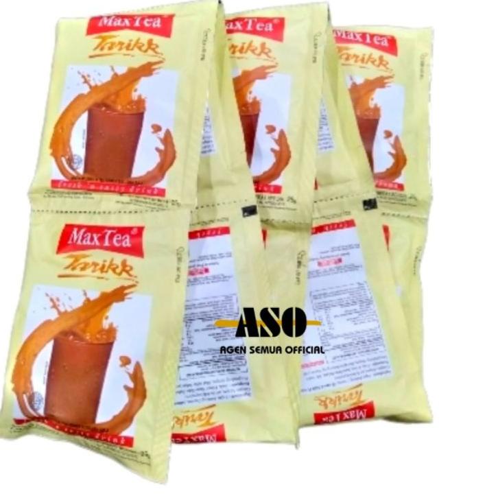

RT4➤ MAX TEA TEH TARIK 25gr Sachet RENCENG ( ISI 10 ) !! Kirim Langsung