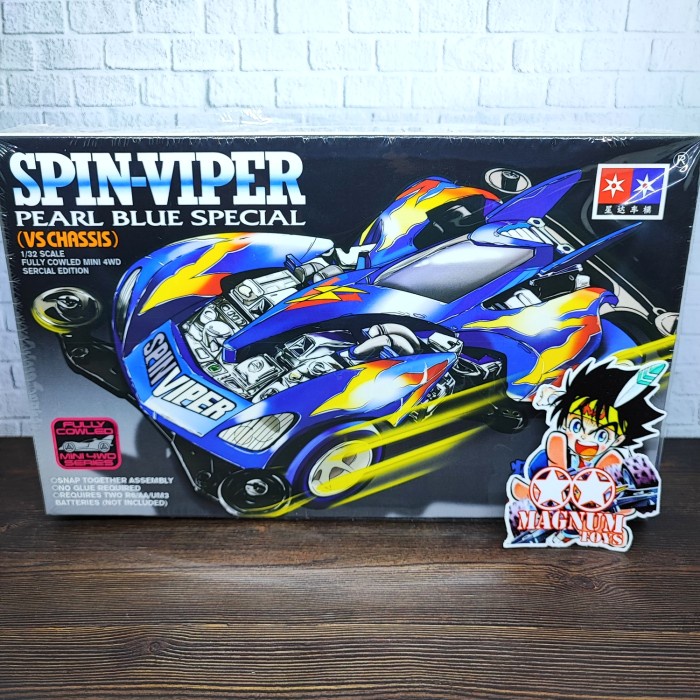 Da xing spin viper pearl blue special / kit daxing vs chassis