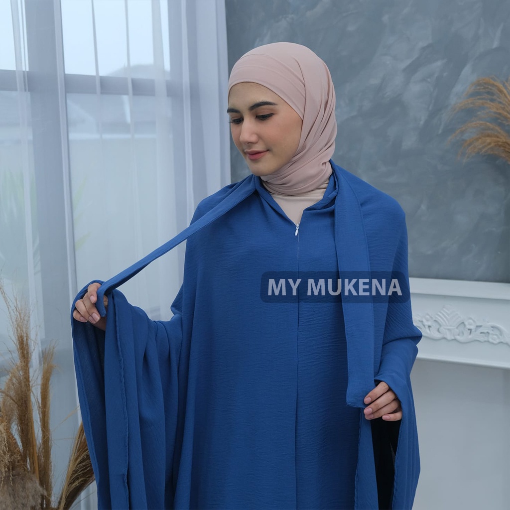 Mukena Cringkle Airflow 3in1 Premium Mukenah Dewasa Travelling