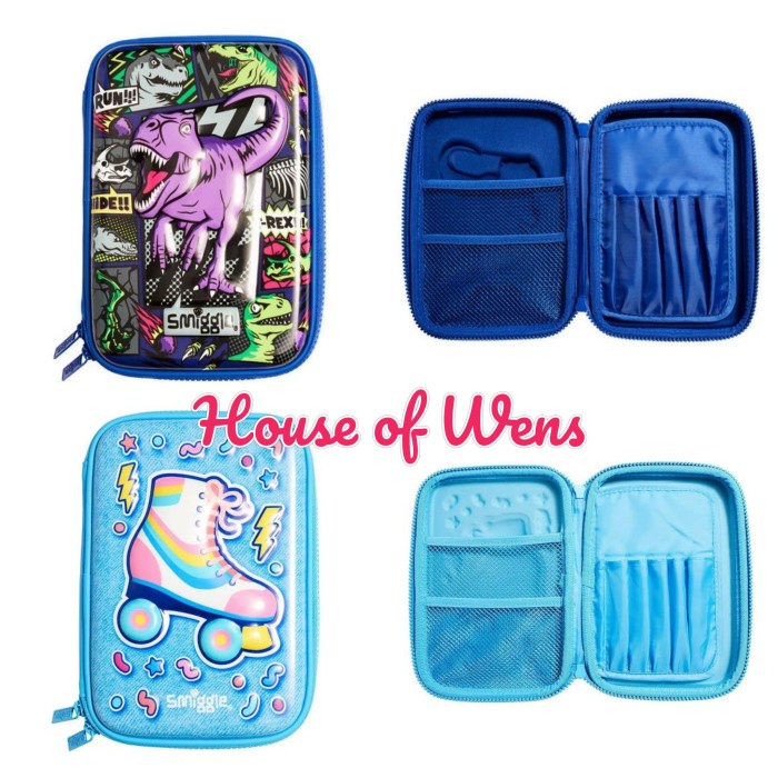 

SMIGGLE BRIGHT SIDE HARDTOP PENCIL CASE ORIGINAL - TEMPAT PENSIL