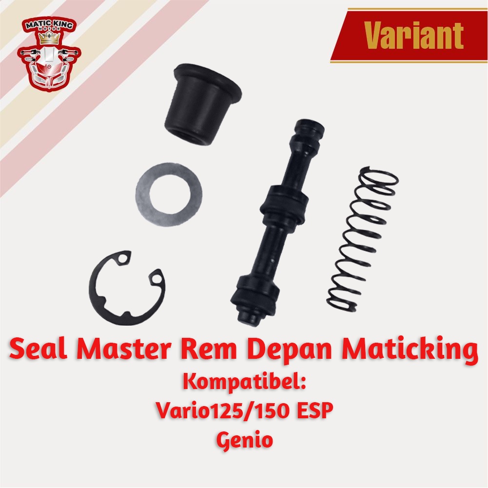 Seal Master rem kit depan Vario 125 150 ESP Genio LED New Fukukawa