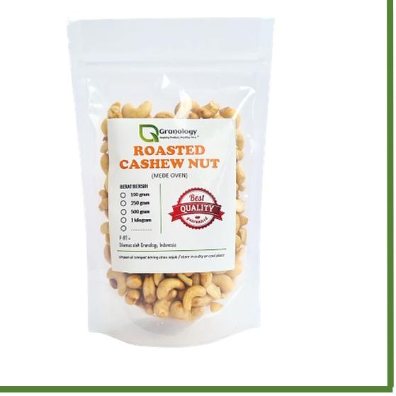 

FREE ONGKIR!Roasted Cashew Nut / Kacang Mede Oven Pure Original Sehat (250 gram) by Granology|RA7