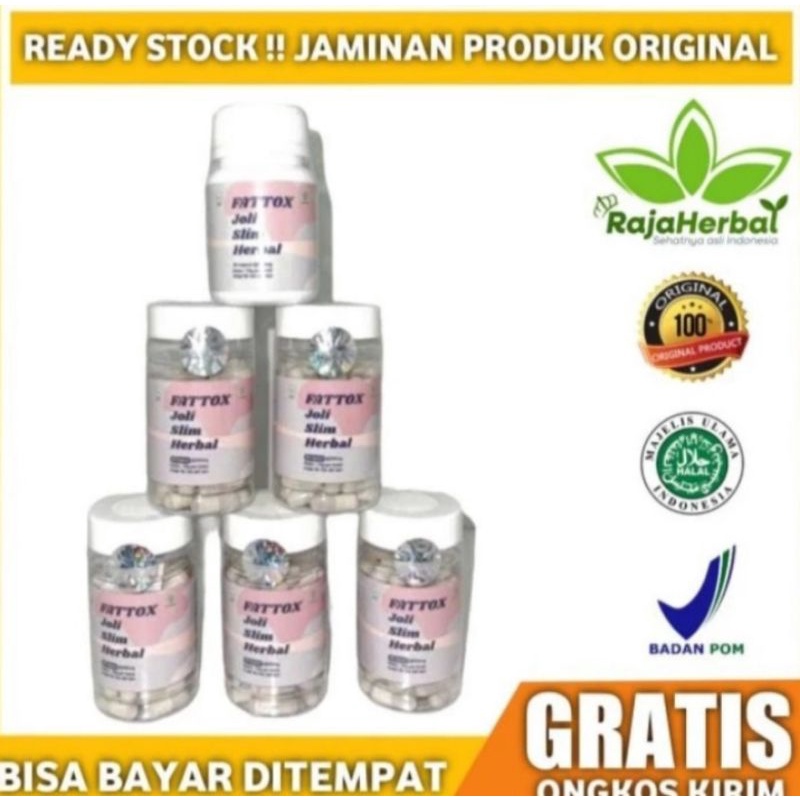 fattox Joli slim herbal obat pelangsing badan ampuh