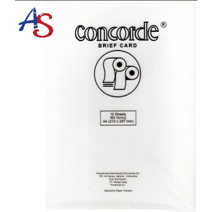

Kertas Concorde A4 160 & 200 Gram (10 Sheets)