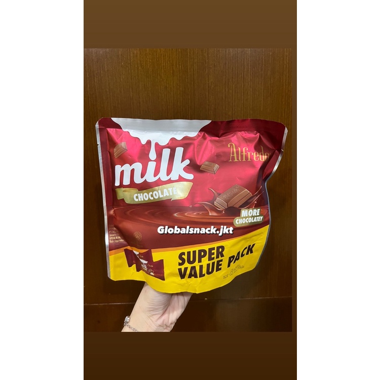 

ALFREDO MILK CHOCOLATE SUPER VALUE PACK 180GR