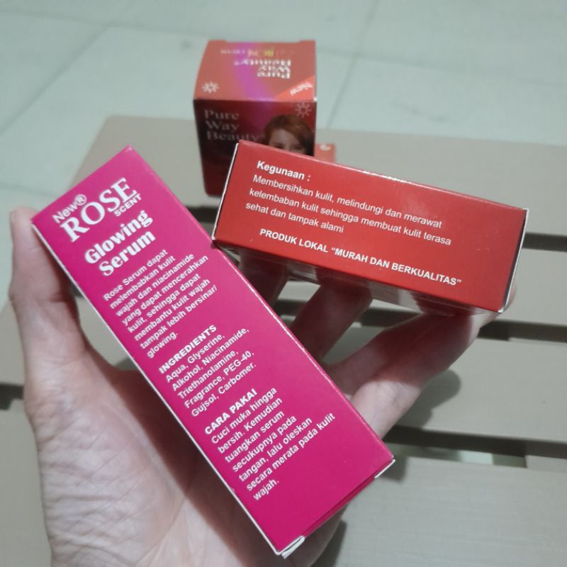 Cream ROSE Cream Wajah Kosmetik Skincare Make Up Makeup  Kecantikan