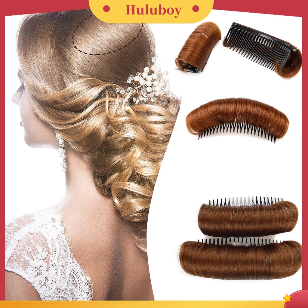 Sisir Bantalan Rambut Palsu Bahan Serat Suhu Tinggi Untuk Wanita