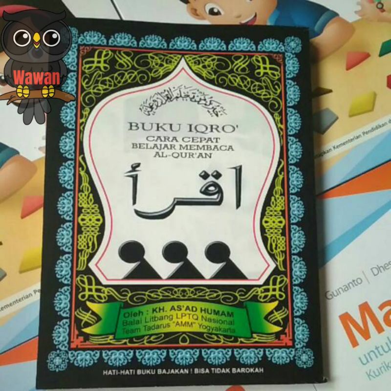 ORIGINAL BUKU IQRO'BENDER BESAR