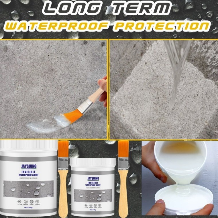 (HJ_888)Lem Transparan Cat Anti Bocor Invisible Waterproof Insulating Sealant KERAMIK KAMAR MANDI KOLAM