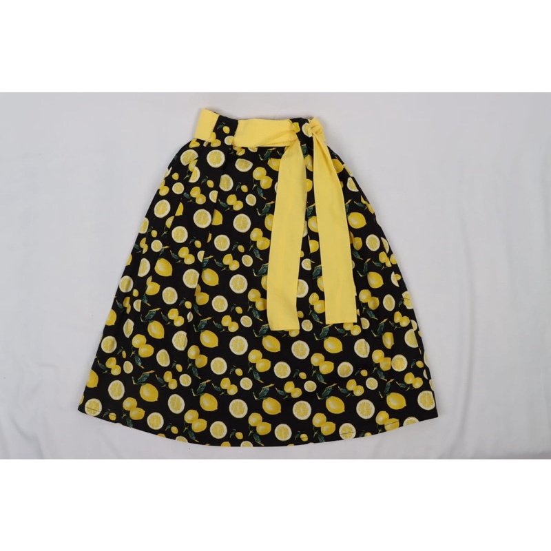 Rok Panjang Anak-Anak Perempusn Motif Lemon