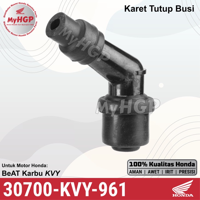 30700-KVY-961 - Cap Suppressor - Beat Karburator 120 Derajat 30700KVY961 30700 KVY 961 Cop Kepala Bu