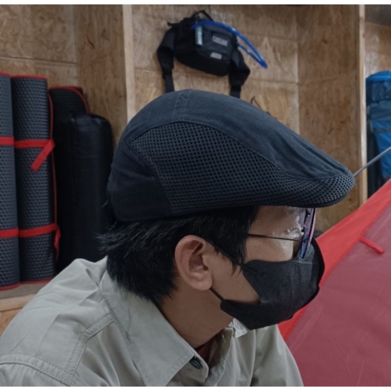 Topi harian / Co-trek Topi Flat Cap Original terlaris