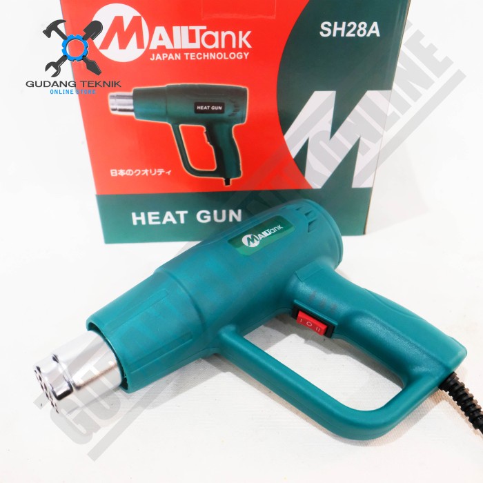 Mesin Heat Gun SH28A MAILTANK / Heatgun Hotgun Hot Air Gun Mesin Pemanas Stiker Kaca Film SH-28A MAILTANK