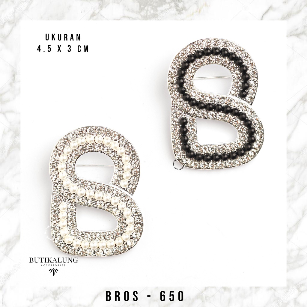 Bros Hijab Bros Peniti Jilbab Aksesoris Fashion Wanita Muslim 650 659