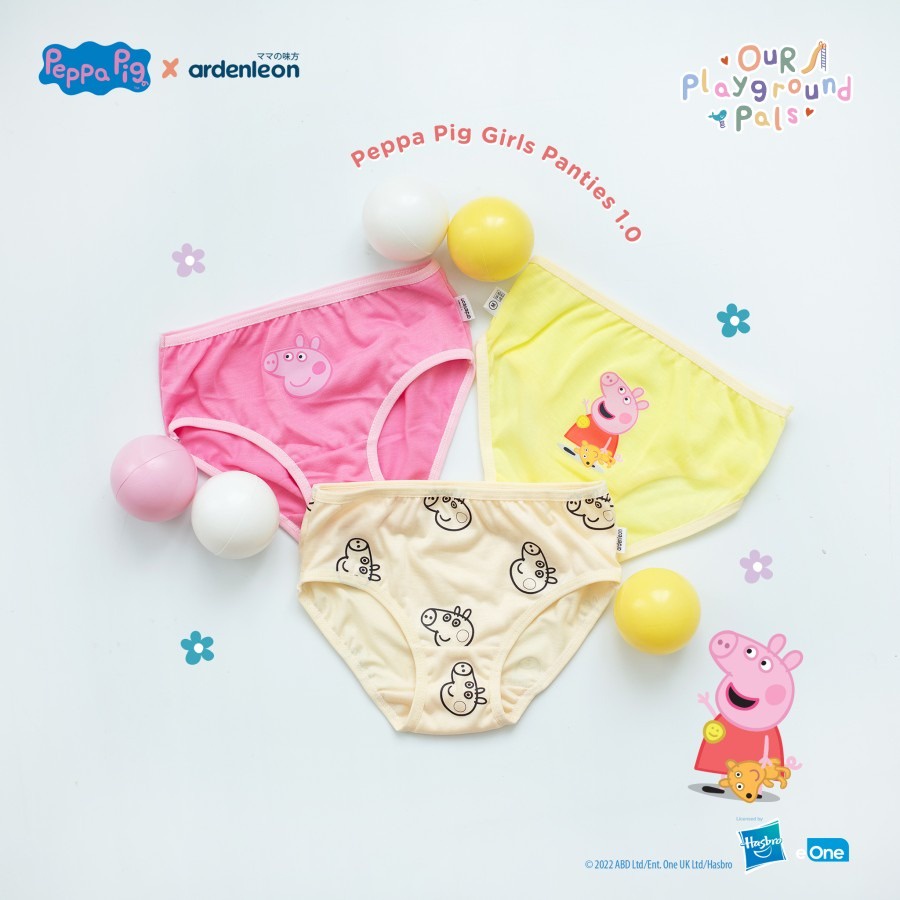 Ardenleon Peppa Pig Girls Panties 1.0 | Celana Dalam Anak
