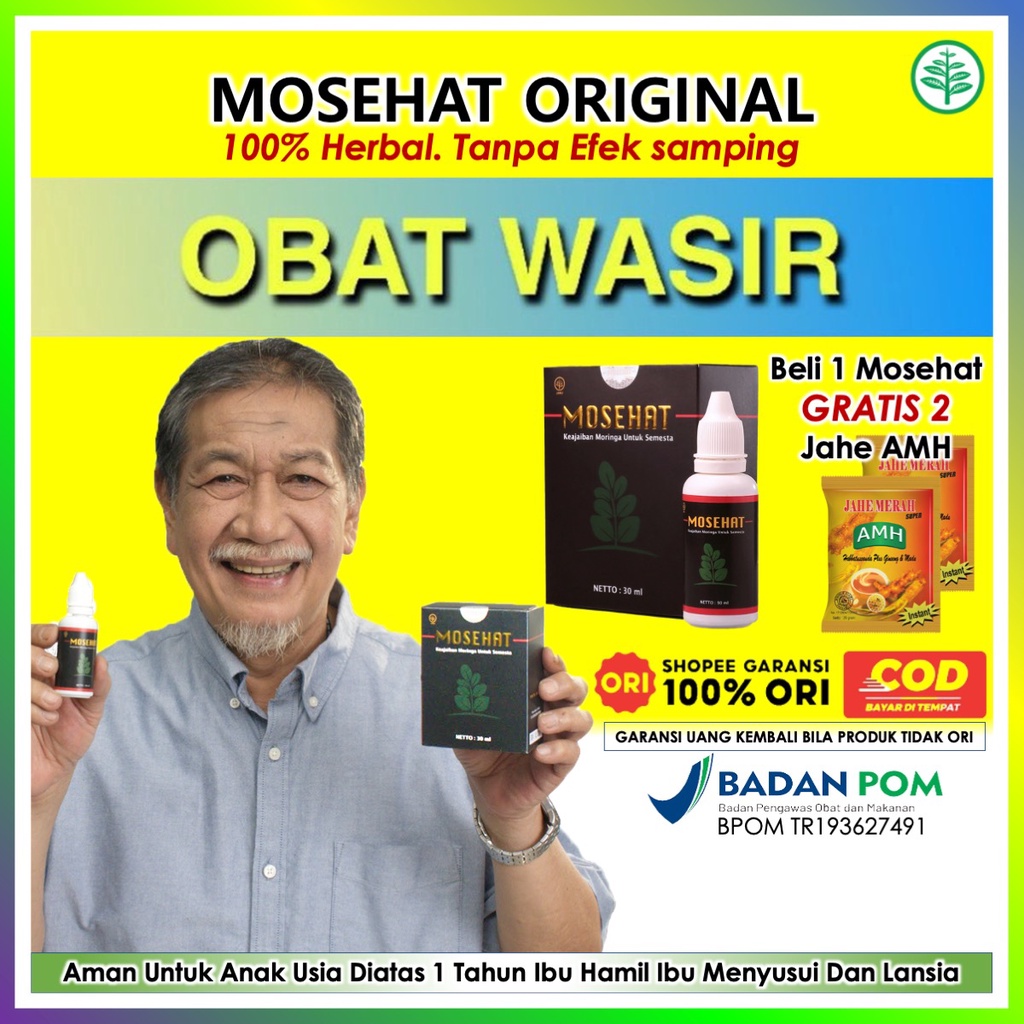 Obat Wasir Paling Ampuh Mosehat Original