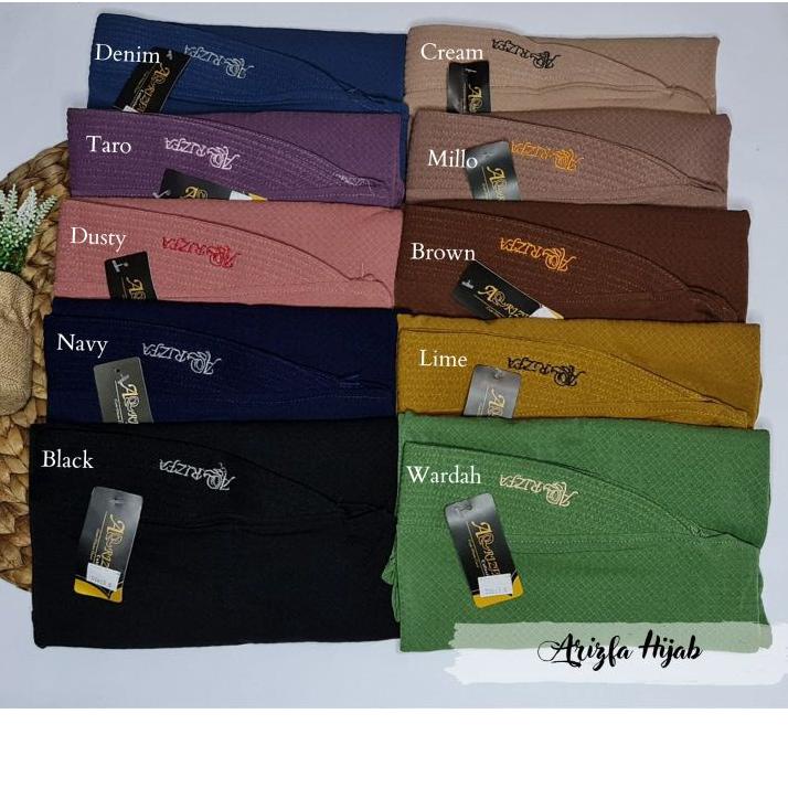 Top Sale Jilbab Khimar Instan Simple Bergo Etnic Ori Arrizfa