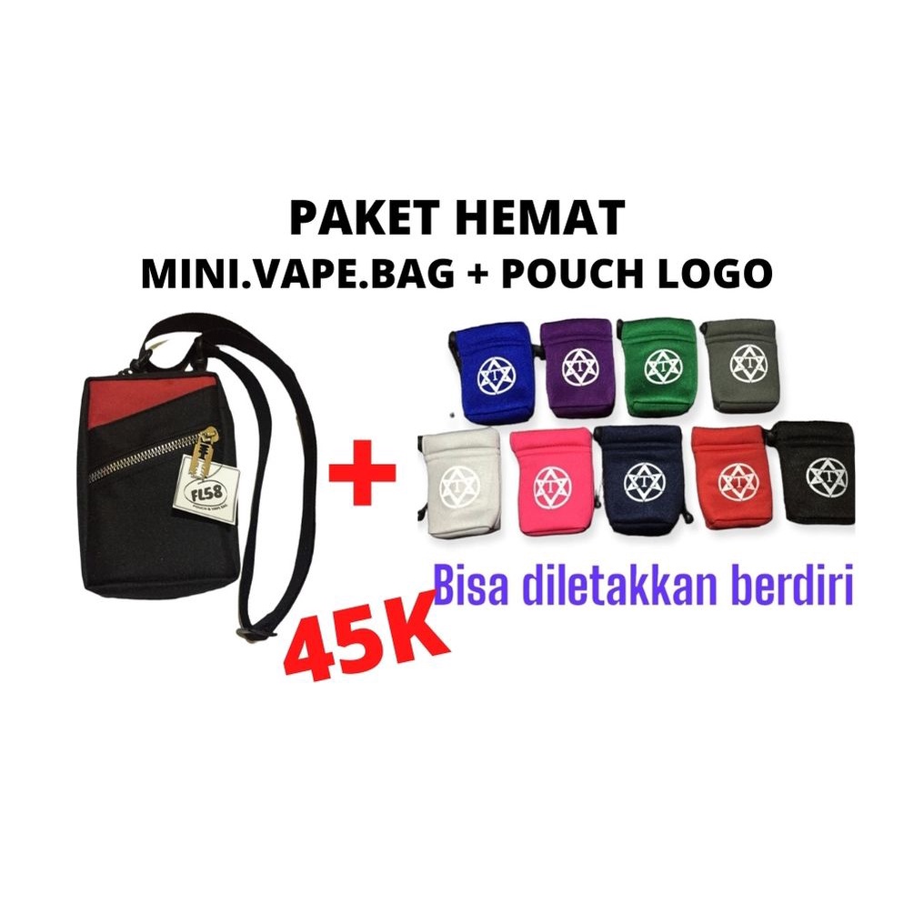 PAKET HEMAT 45K I MINI SLEMPANG + POUCH-THELEMA