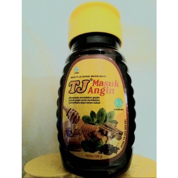 

Madu TJ Masuk Angin 140g,Madu Plus Herbal Masuk Angin