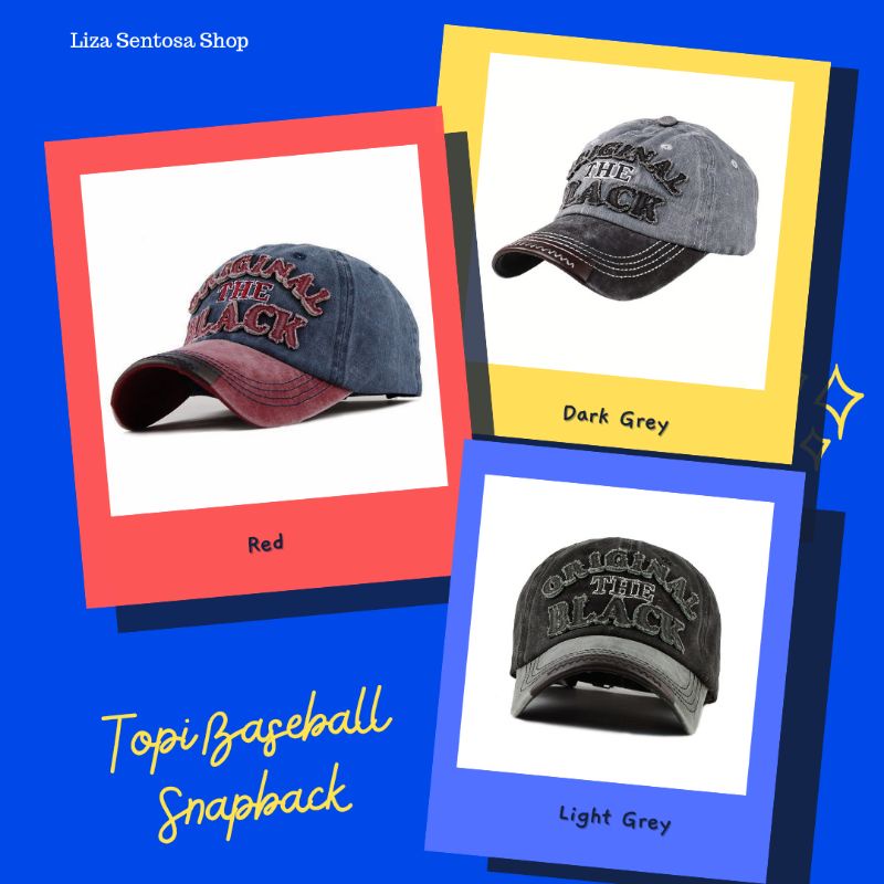 Topi Baseball Original The Black: Perlindungan Aktivitas Sehari-hari dengan Gaya Keren