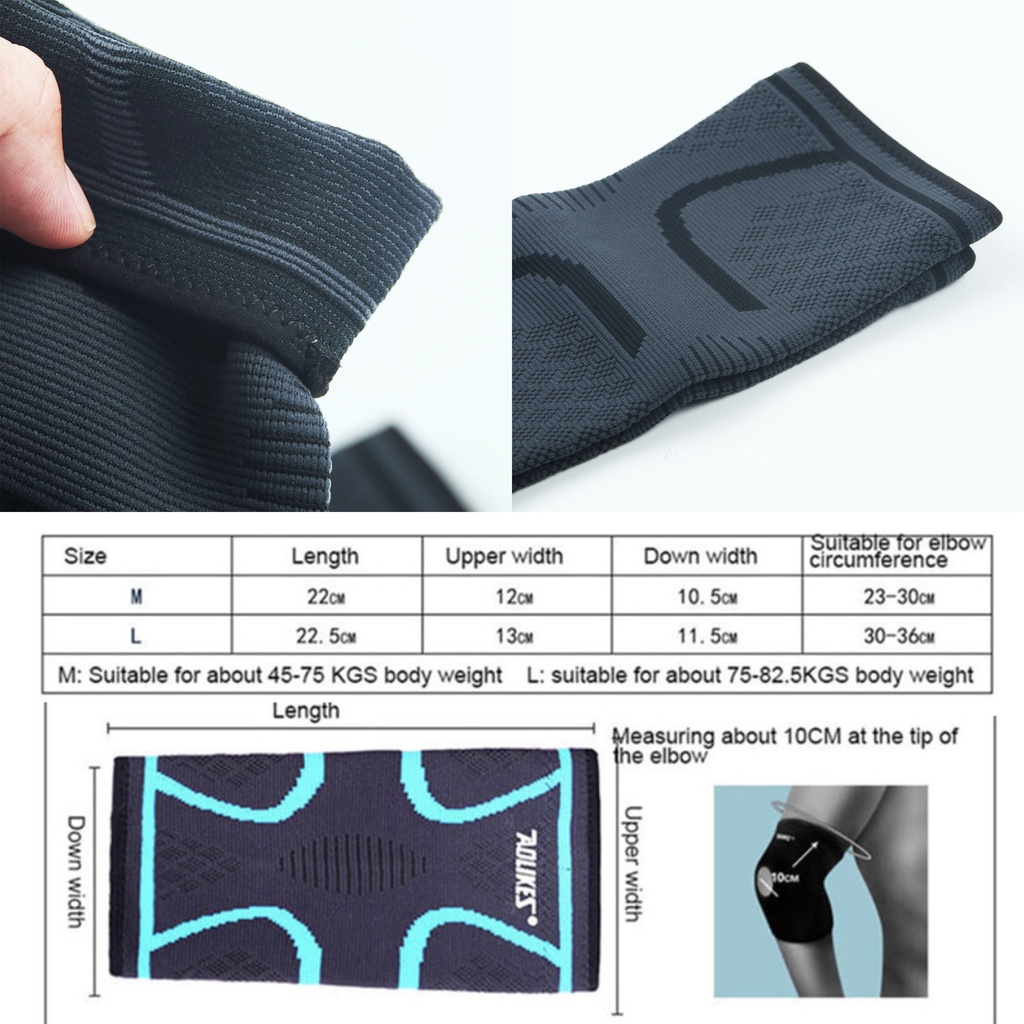 Pelindung Siku Elbow Support Deker Pad Protector Brace Lengan Tangan