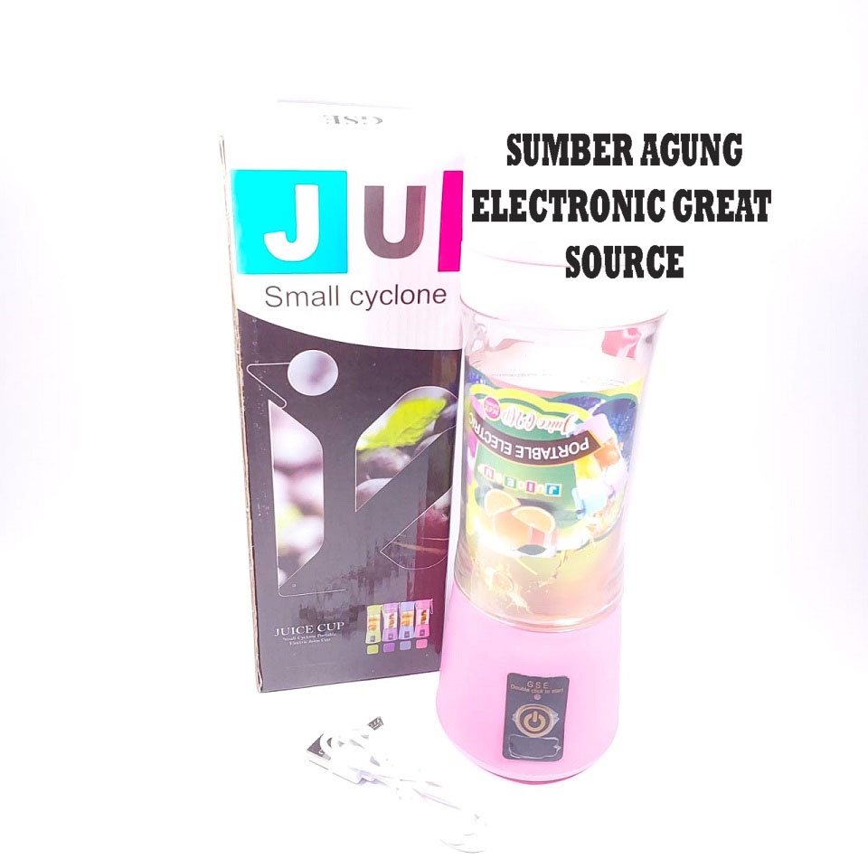 GSE Juicer Portable Blender Cas Bisa Dibawa Kemana Saja LL-GZ02