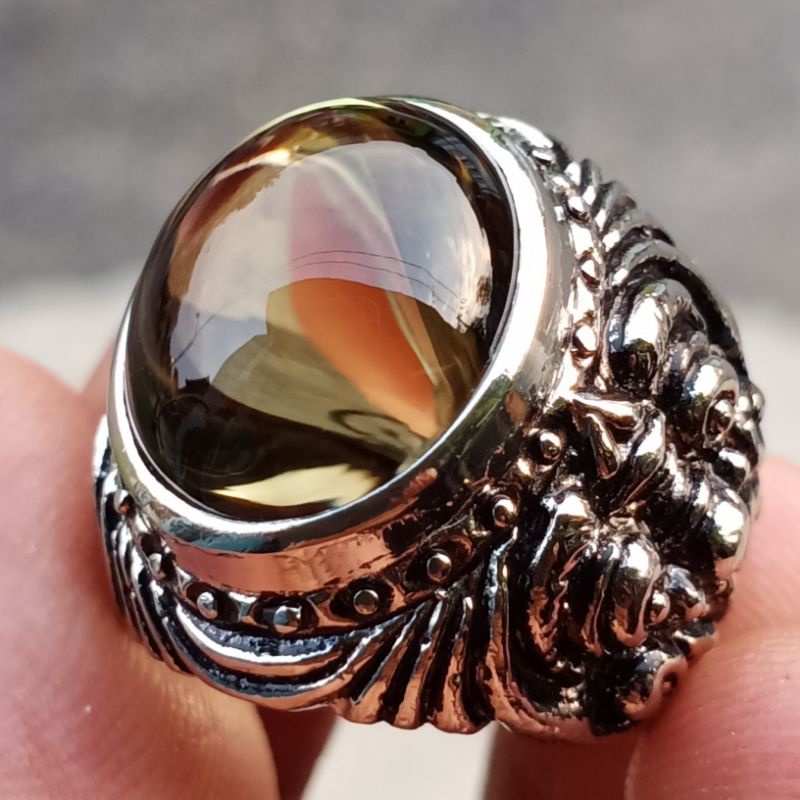 Golden smokey Quartz - Batu kecubung Teh asli. bukan bacan doko bacan kristal kecubung wulung