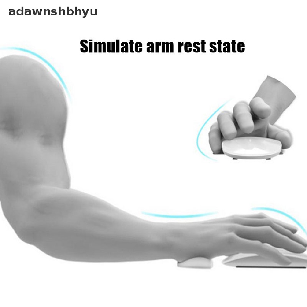 Adawnshbhyu Computer Hand Rest Wrist Pad Untuk Keyboard Mouse Arm Handy Ergonomic Support Mat ID