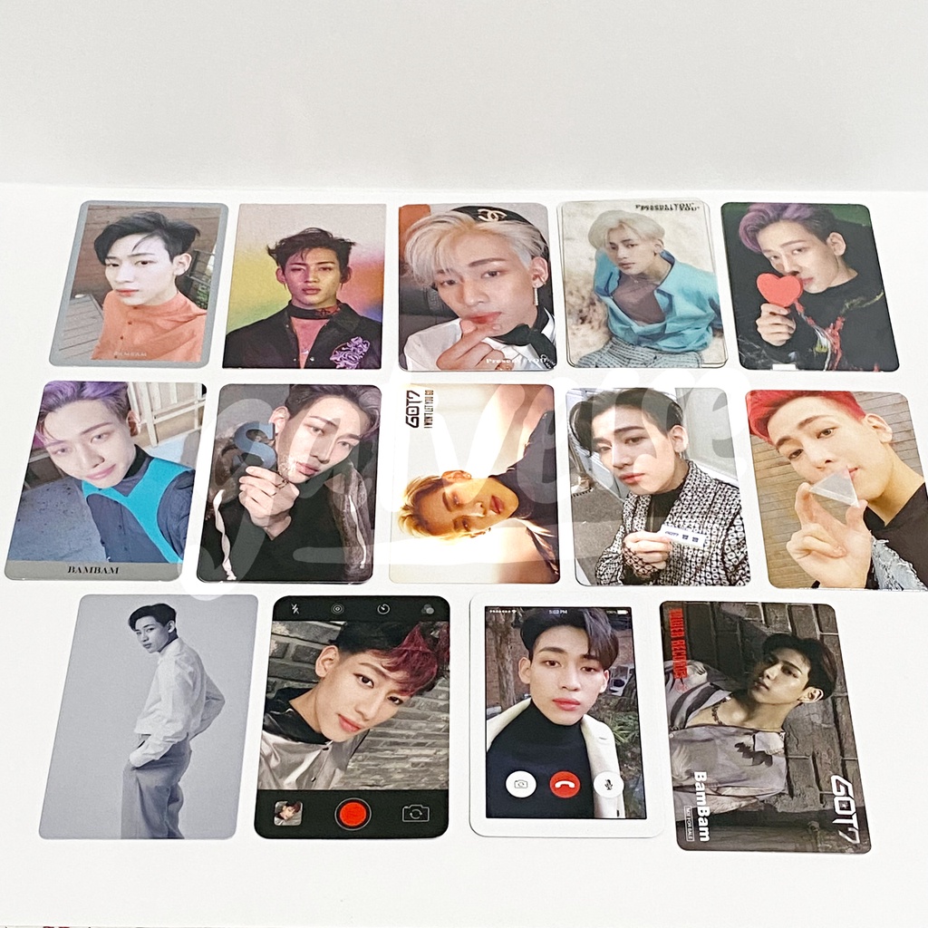 GOT7 BAMBAM Official Photocard PC POB 7for7 EOY Lullaby Present You Spinning Top Japan YCMN BOL FM F