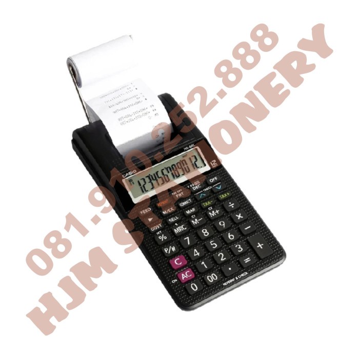 

HEMAT KALKULATOR 12 DIGIT PRINT AC HR 8 RC CASIO
