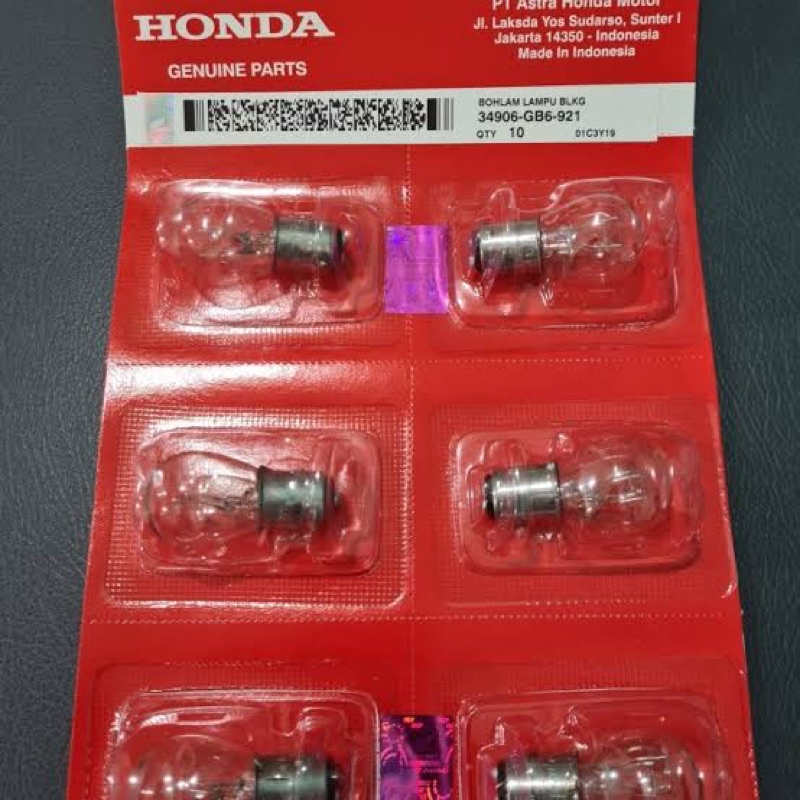 LAMPU REM BELAKANG ORIGINAL HONDA 34906-GB6-921
