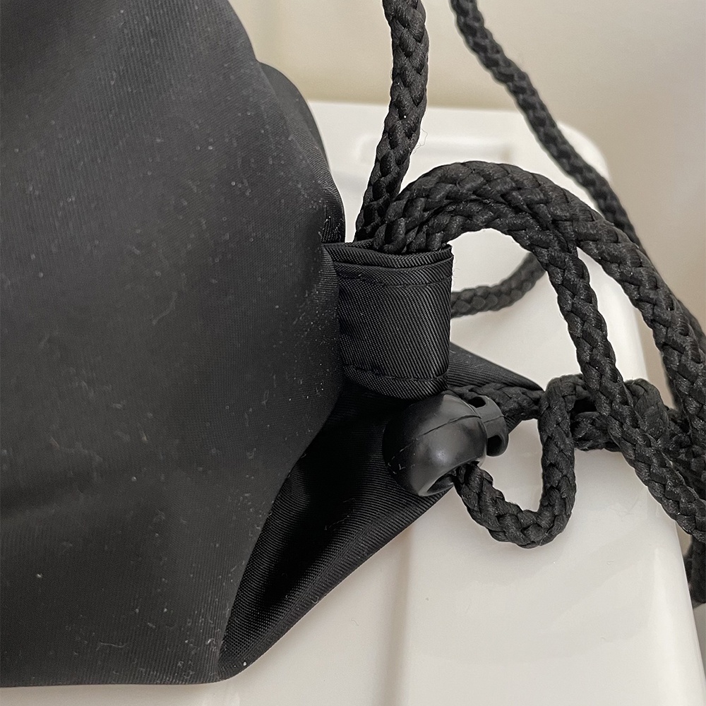 (SAKO) - RANSEL SERUT DRAWSTRING POLOS  ANTI AIR 33X42 CM