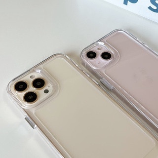 IPHONE Soft Case Transparan Kompatibel Untuk Iphone14 13 12 11 Pro XS Max XR X8 7 6S Plus SE Silikon TPU Casing Ponsel Shockproof Cover