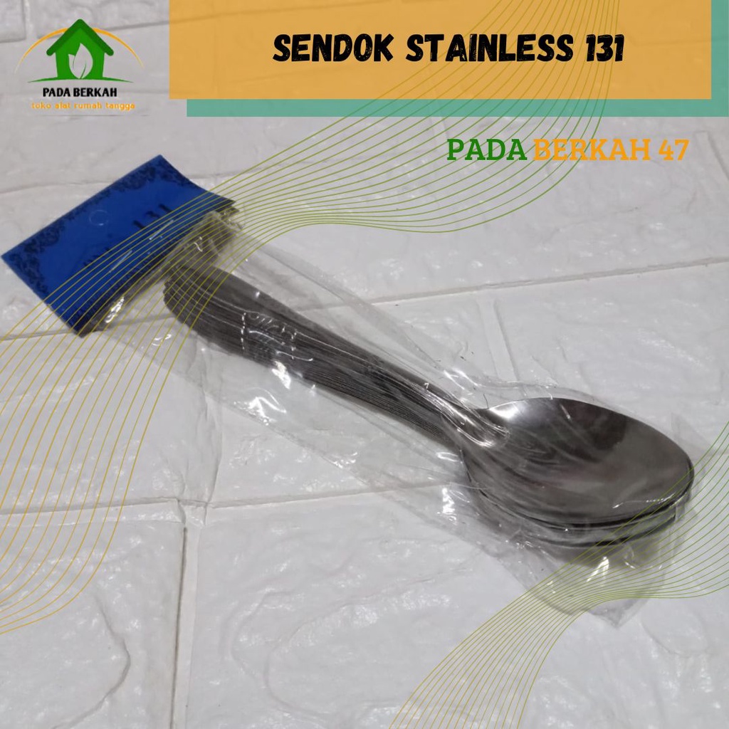 Sendok Makan Stainless 131 Murah Sendok Stainles Sendok Makan Sendok Murah Sendok 1 LUSIN Sendok Sta