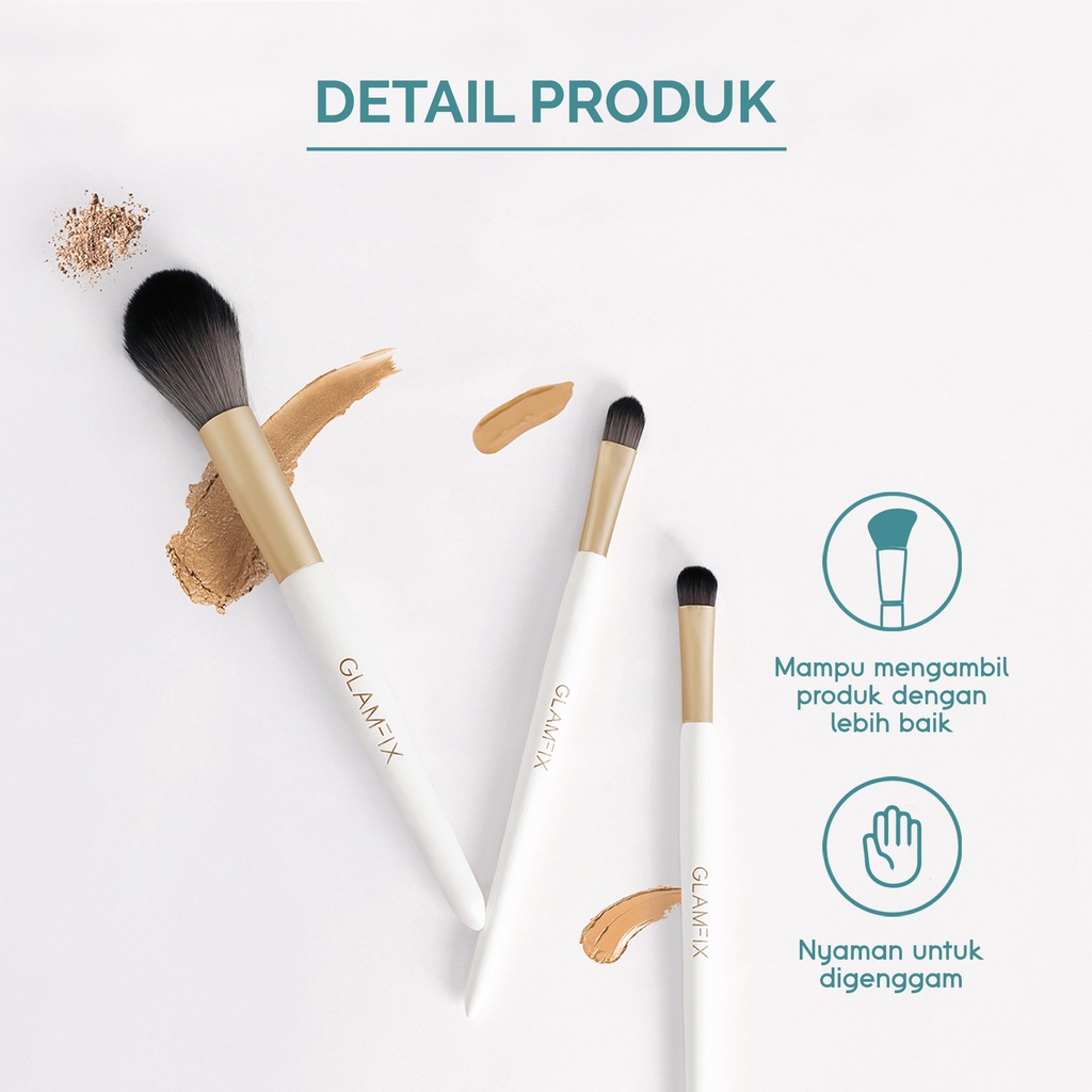 YOU GLAMFIX Classic | Delicate | Glow | Fancy Brush / Kuas Makeup