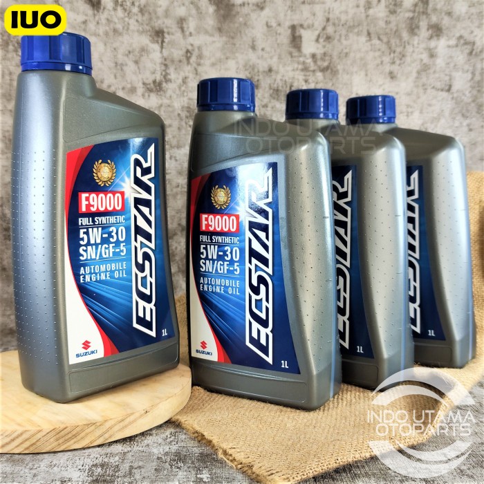 OLI SUZUKI 5W 30 ECSTAR F9000 GENUINE OIL SGO 1L