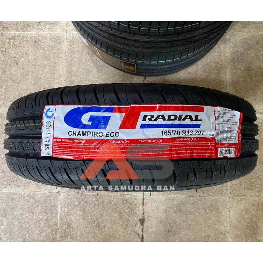 Ban GT Radial Gajah Tunggal Champiro Eco 165 / 70 R 13 R13