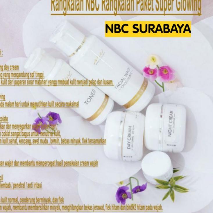 Jangan Sampai Kehabisan❄️ NBC PAKET SUPER GLOWING / NBC PAKET BRIGHT N GLOW /NBC beautycare / Ndia b