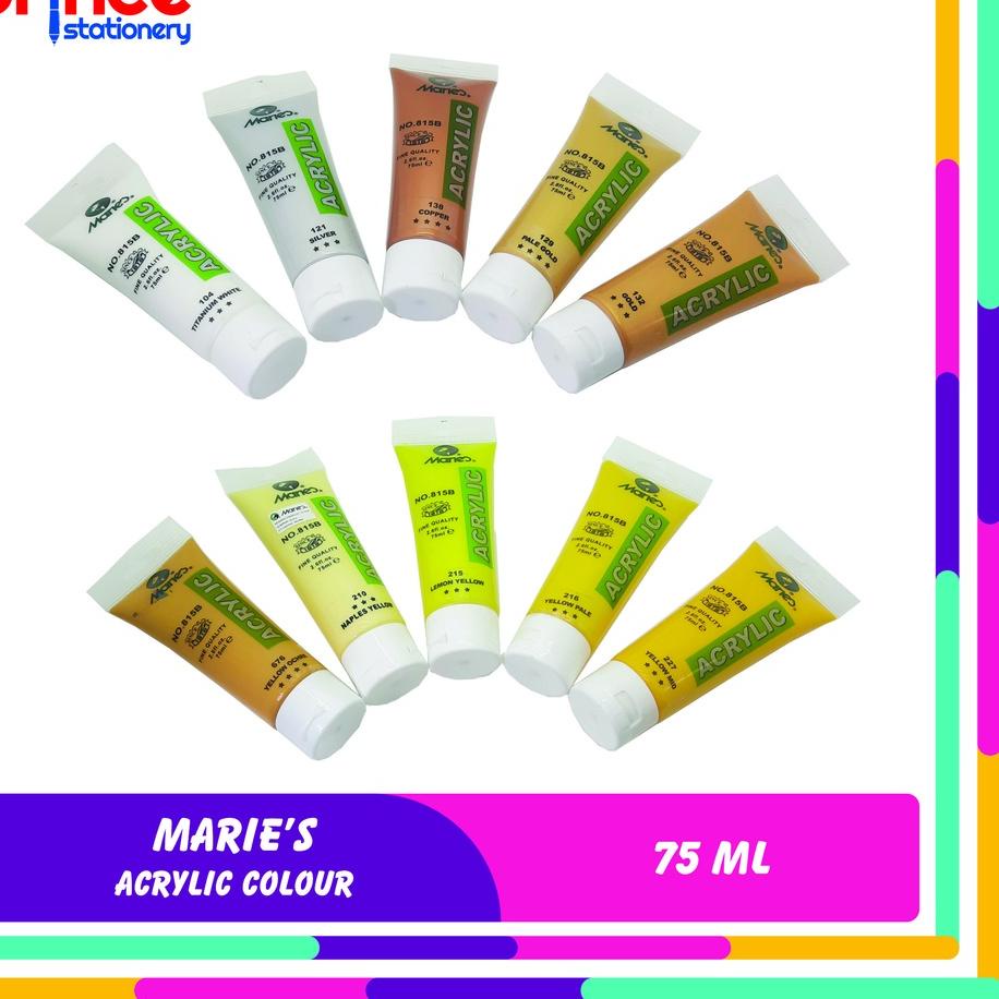 

☯ MARIES ACRYLIC COLOUR 75 ML / CAT ACRYLIC MARIES 75 ML ㊌