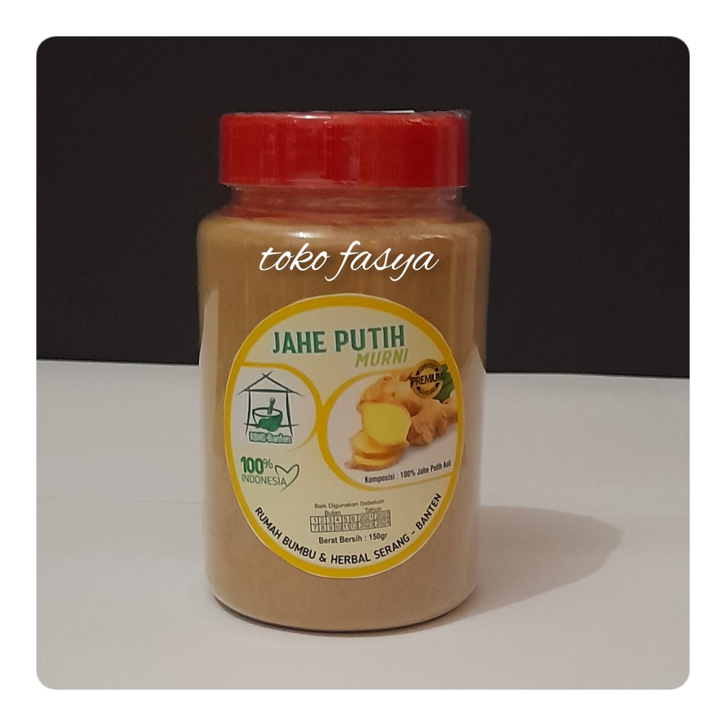 

Jahe Putih Murni Bubuk Kemasan Botol by RBHS