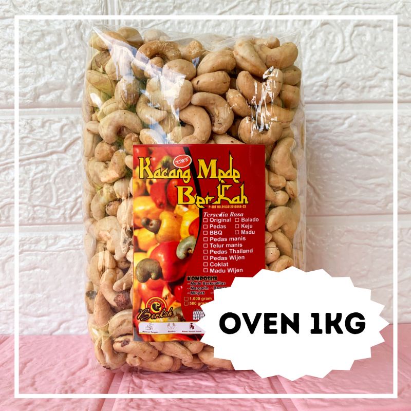 

Kacang mede Oven Original 1kg PREMIUM