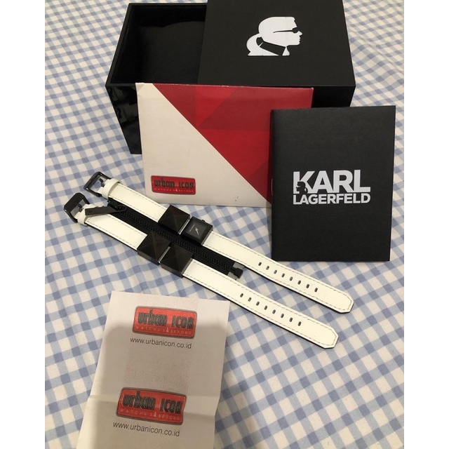 SOLD karl lagerfeld watch authentic original preloved second almost like new