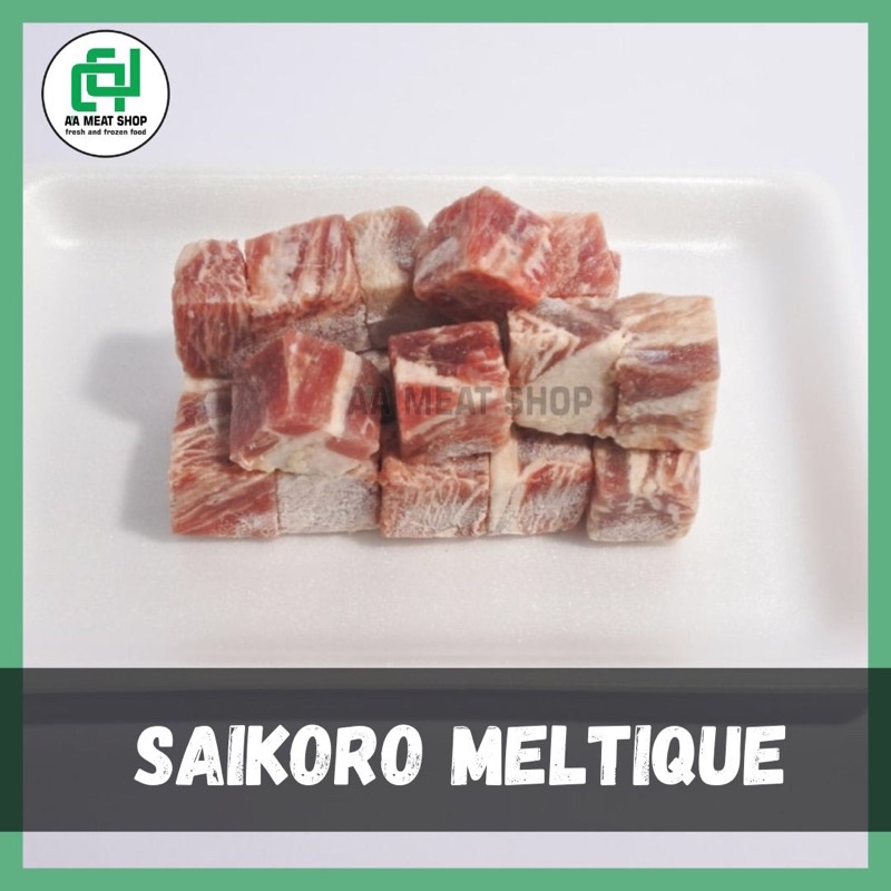 

Saikoro Meltique Wagyu Beef Cube 500gr