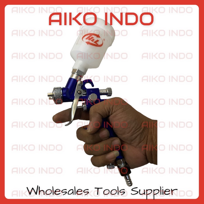 Spray Gun HVLP Mini HVLP Tabung Atas - Sped Cat - Alat Semprotan Cat