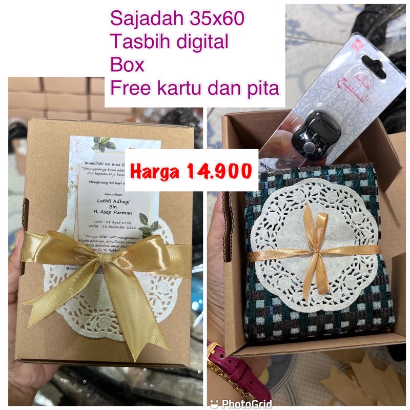 SOUVENIR BOX TAHLIL PENGAJIAN PERNIKAHAN Murah