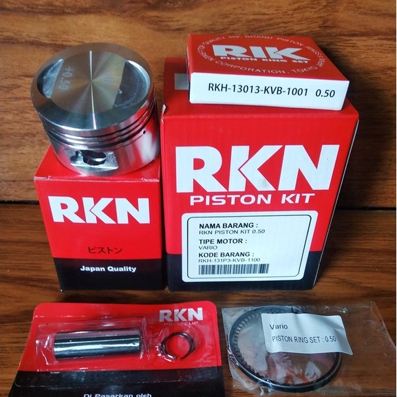 PISTON KIT VARIO RIKEN SEHER VARIO 110 RKN