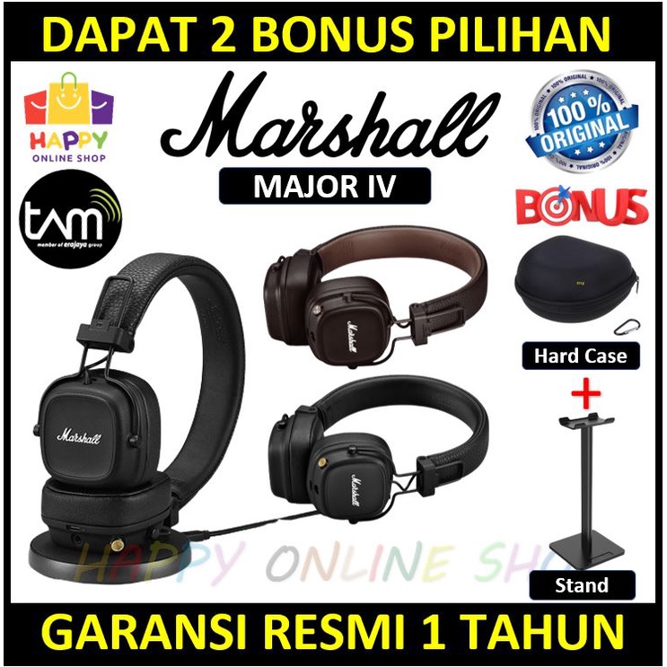 Marshall Major IV Bluetooth Headphone Major 4